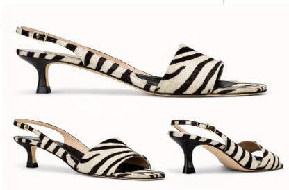 ÉZE — "Auréa Rouge Heel" Sandal