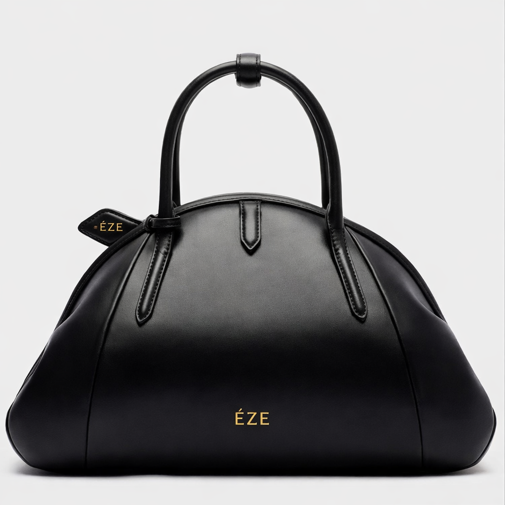 EZE — Soline Ivory Heel Mule — Contained Light. Essential Elegance