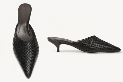 ÉZE — "Auréa Rouge Heel" Sandal
